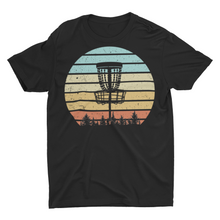 Load image into Gallery viewer, Retro Style Disc Golf Goal Unisex Classic T-Shirt