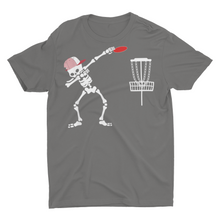 Load image into Gallery viewer, Funny Dabbing Skeleton Disc Golf Shirt