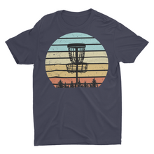 Load image into Gallery viewer, Retro Style Disc Golf Goal Unisex Classic T-Shirt