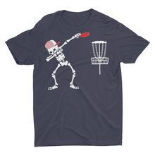 Load image into Gallery viewer, Funny Dabbing Skeleton Disc Golf Shirt