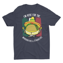 Load image into Gallery viewer, Mexican Taco Cinco De Mayo Margaritas and Senoritas Unisex Classic T-Shirt
