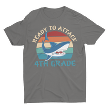 Load image into Gallery viewer, Back to School Ready To Attack 4th Grade Kids' T-Shirt