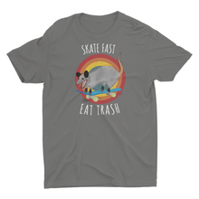 Load image into Gallery viewer, Skate Fast, Eat Trash Cute Opossum Meme Unisex Classic T-Shirt