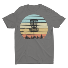 Load image into Gallery viewer, Retro Style Disc Golf Goal Unisex Classic T-Shirt