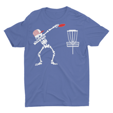 Load image into Gallery viewer, Funny Dabbing Skeleton Disc Golf Shirt