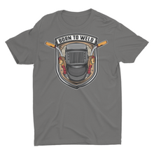 Load image into Gallery viewer, Born to Weld Welding Hood Unisex Classic T-Shirt