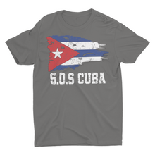 Load image into Gallery viewer, SOS Cuba, Cuban Flag Cuba, Patria y Vida