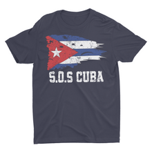 Load image into Gallery viewer, SOS Cuba, Cuban Flag Cuba, Patria y Vida