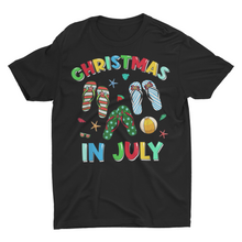 Load image into Gallery viewer, Christmas In July Beach Shirt Unisex Classic T-Shirt