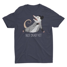 Load image into Gallery viewer, Not Dead Yet Dramatic Opossum Meme Unisex Classic T-Shirt
