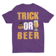 Load image into Gallery viewer, Funny Trick Or Treat Adult Halloween Shirt