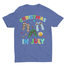 Load image into Gallery viewer, Christmas In July Beach Shirt Unisex Classic T-Shirt