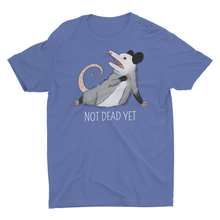 Load image into Gallery viewer, Not Dead Yet Dramatic Opossum Meme Unisex Classic T-Shirt