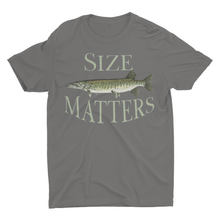 Load image into Gallery viewer, Funny Size Matters Fishing Shirts