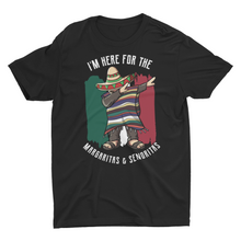 Load image into Gallery viewer, Dabbing Mexican Cinco De Mayo Margaritas and Senoritas Unisex Classic T-Shirt