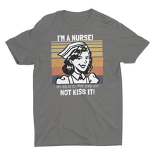 Load image into Gallery viewer, Funny Retro Style I'm a Nurse Saying Shirt.