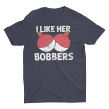 Load image into Gallery viewer, I Like Her Bobbers Funny Fishing Shirt