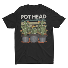 Load image into Gallery viewer, Funny Potted Plants Cacti Pot Head Unisex Shirt