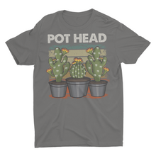 Load image into Gallery viewer, Funny Potted Plants Cacti Pot Head Unisex Shirt
