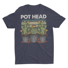Load image into Gallery viewer, Funny Potted Plants Cacti Pot Head Unisex Shirt