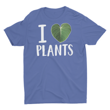 Load image into Gallery viewer, I Love Heart Plants House Plant Lover Unisex T-Shirt