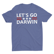 Load image into Gallery viewer, Let's Go Darwin Funny Evolutionist Unisex T-Shirt