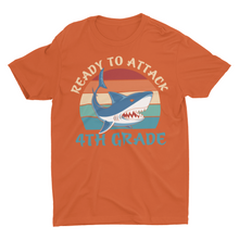 Load image into Gallery viewer, Back to School Ready To Attack 4th Grade Kids' T-Shirt