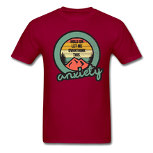 Load image into Gallery viewer, Hold On Let Me Overthink This Unisex Classic T-Shirt - dark red