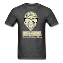 Load image into Gallery viewer, Lets Eat Kids, Punctuation Saves Lives Adult Unisex Classic T-Shirt - heather black