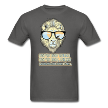 Load image into Gallery viewer, Lets Eat Kids, Punctuation Saves Lives Adult Unisex Classic T-Shirt - charcoal