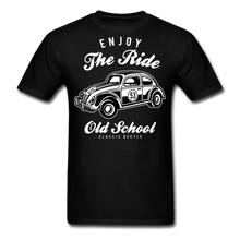Load image into Gallery viewer, Enjoy The Ride VW Beetle T-Shirt - black