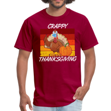 Load image into Gallery viewer, Crappy Thanksgiving Unisex Classic T-Shirt - dark red