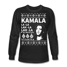 Load image into Gallery viewer, Kamala Ugly Sweater Long Sleeve T-Shirt - black