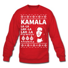 Load image into Gallery viewer, Kamala Ugly Sweater Crewneck Sweatshirt - red