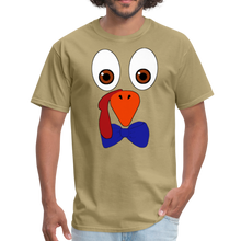 Load image into Gallery viewer, 7 Turkey Face Unisex T-Shirt - khaki