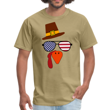 Load image into Gallery viewer, 6 Turkey Face T-Shirt - khaki
