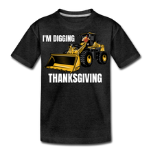 Load image into Gallery viewer, I'm Digging Thanksgiving Kids' Premium T-Shirt - charcoal gray