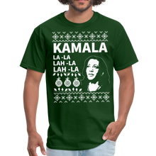 Load image into Gallery viewer, Kamala Harris Ugly Sweater Style Classic T-Shirt - forest green