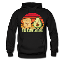 Load image into Gallery viewer, You Complete Me Hoodie - black