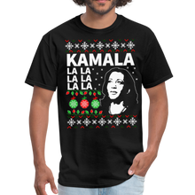 Load image into Gallery viewer, Couples Kamala Harris Ugly Sweater Unisex T-Shirt - black