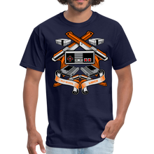 Load image into Gallery viewer, Old School Gamer Unisex T-Shirt - navy