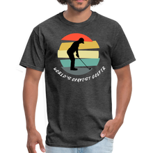 Load image into Gallery viewer, World's Okayest Golfer T-Shirt - heather black