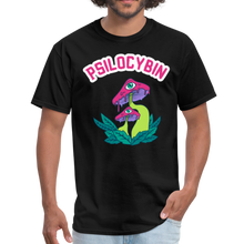 Load image into Gallery viewer, PSILOCYBIN Mushroom Unisex T-Shirt - black