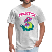 Load image into Gallery viewer, PSILOCYBIN Mushroom Unisex T-Shirt - heather gray