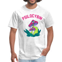 Load image into Gallery viewer, PSILOCYBIN Mushroom Unisex T-Shirt - light heather gray