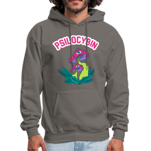 Load image into Gallery viewer, Psilocybin Trippy Mushroom Unisex Hoodie - asphalt gray