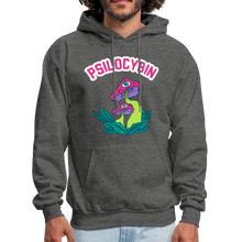 Load image into Gallery viewer, Psilocybin Trippy Mushroom Unisex Hoodie - charcoal gray