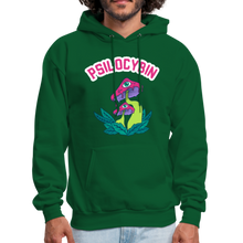 Load image into Gallery viewer, Psilocybin Trippy Mushroom Unisex Hoodie - forest green