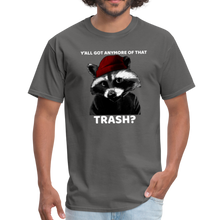 Load image into Gallery viewer, Raccoon Y'all Got Any More Of That Trash Funny Meme Unisex Classic T-Shirt - charcoal