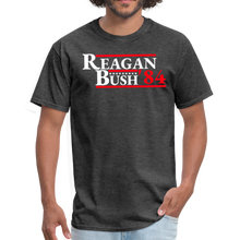 Load image into Gallery viewer, Ronald Reagan 1984 Retro Vintage Presidential Campaign Unisex Classic T-Shirt - heather black